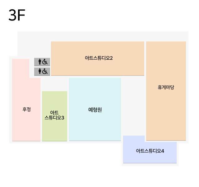 미디어센터 시설안내도입니다