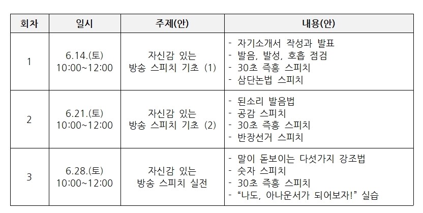 커리큘럼