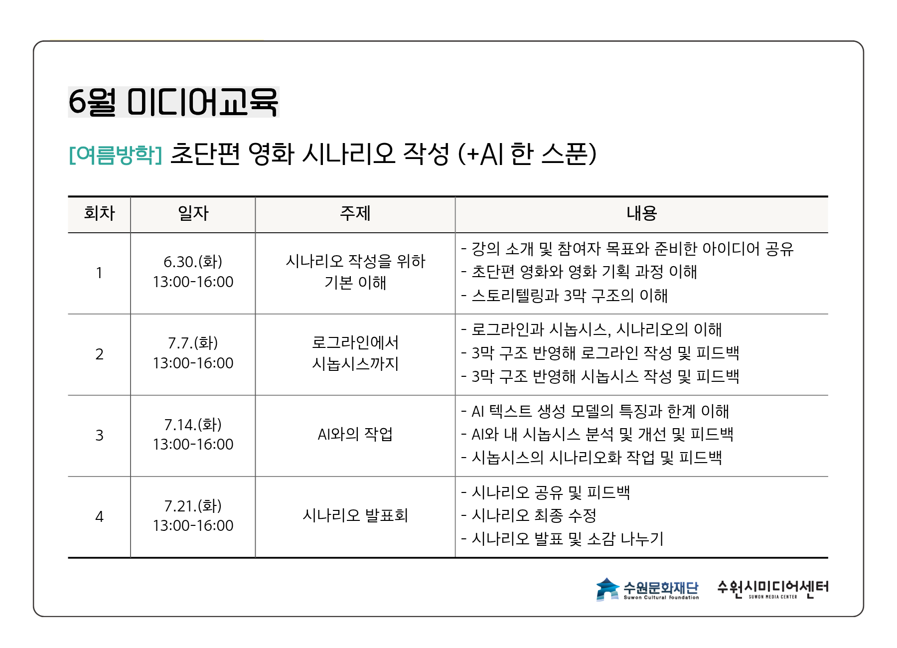 커리큘럼
