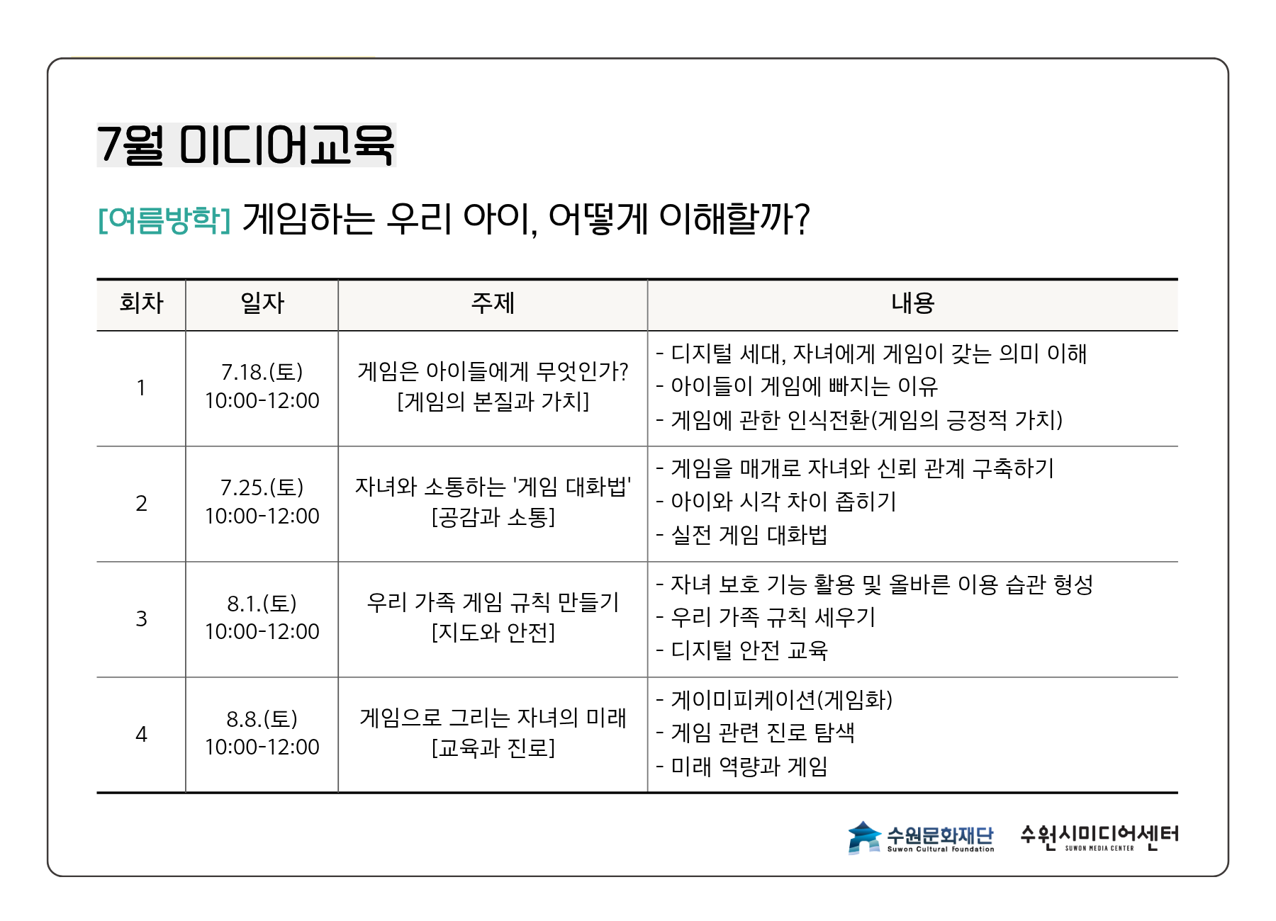 커리큘럼