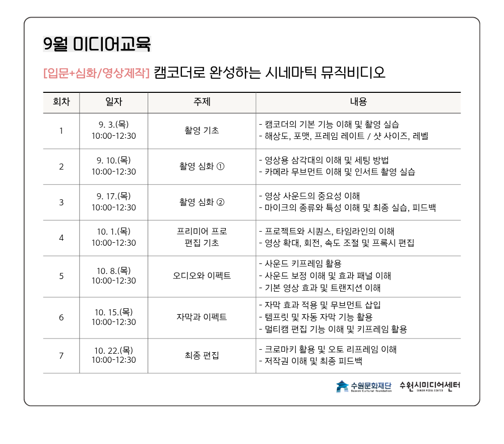 커리큘럼